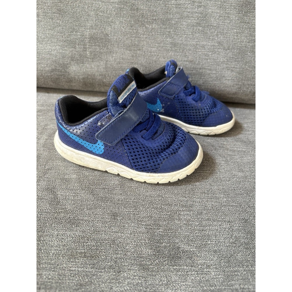 Baby Nike‎ Flex Experience AN5 Two-Tone Blue Size US 6C Infant-Toddler